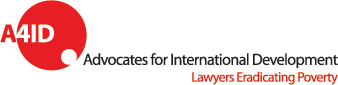 A4ID - Advocates for International Development (Legal support to help end poverty)